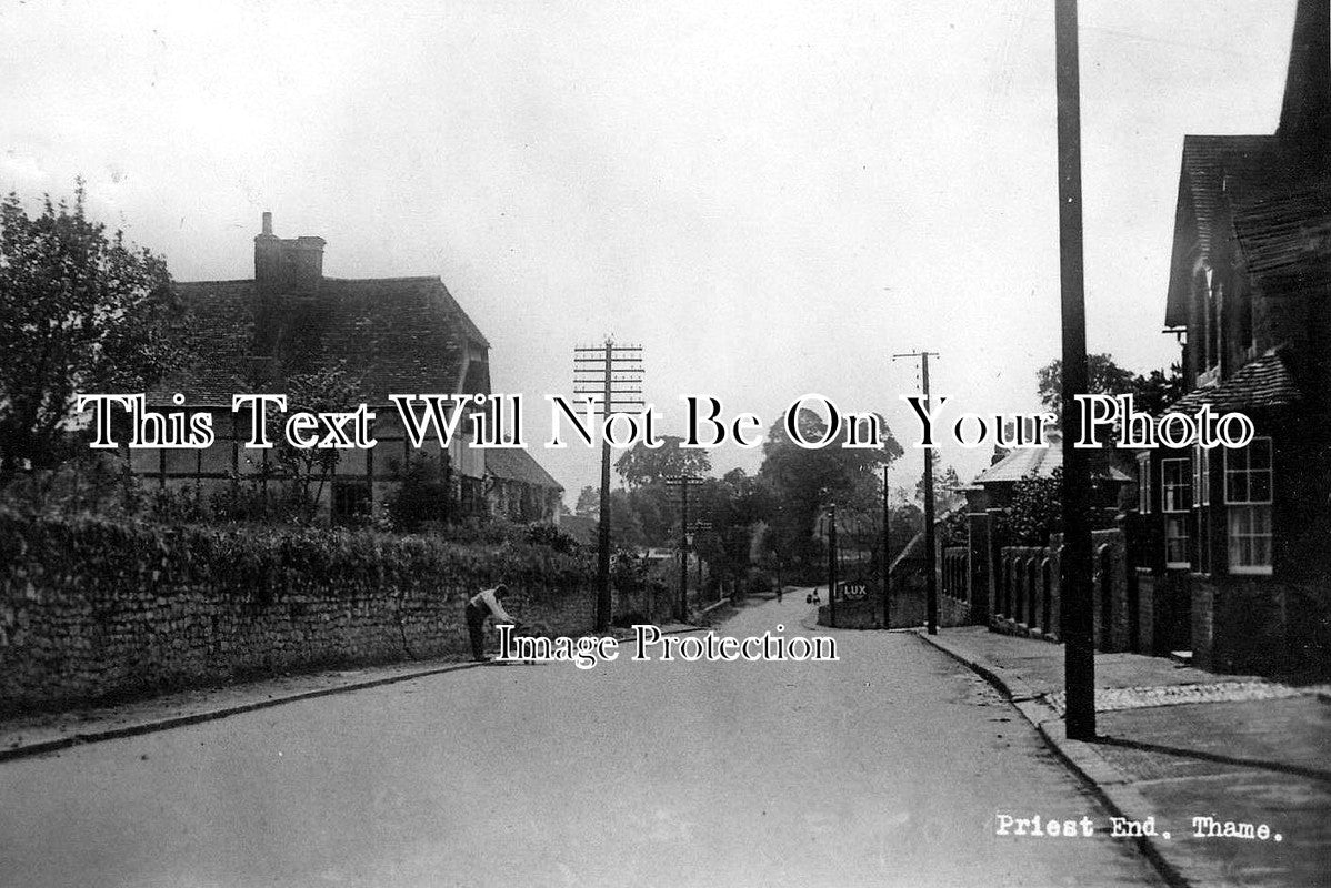 OX 40 - Priest End, Thame, Oxfordshire c1929