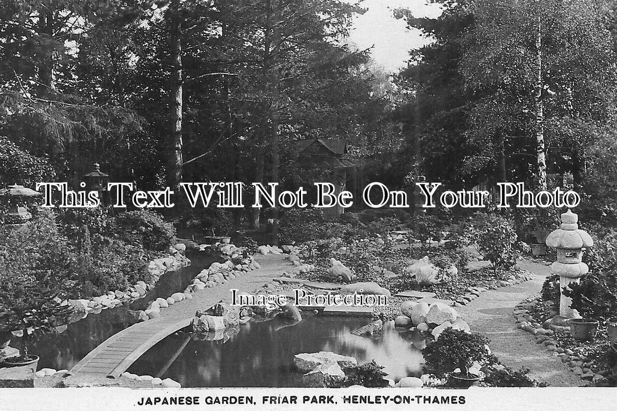 OX 407 - Japanese Garden, Friar Park, Henley On Thames, Oxfordshire