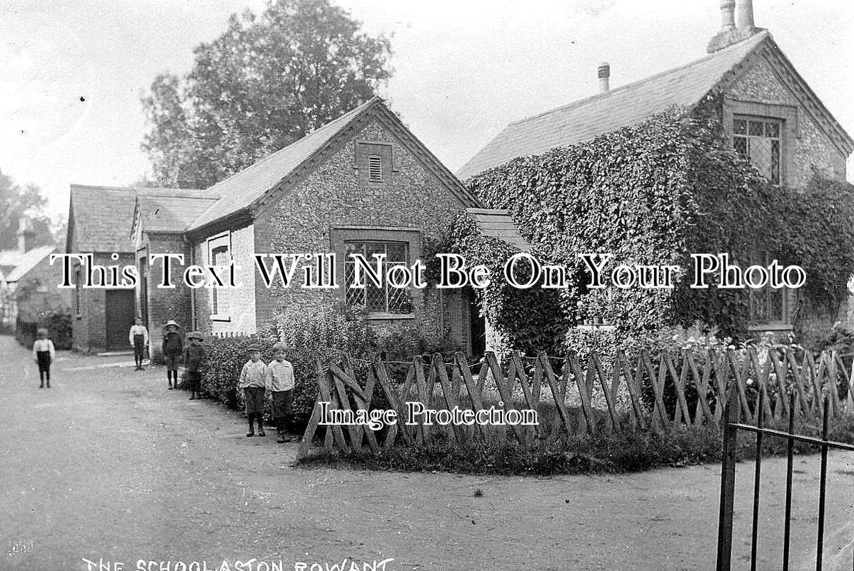 OX 41 - The School, Aston Rowant, Oxfordshire c1914