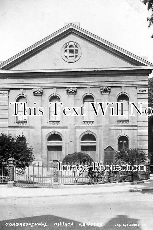 OX 417 - Abingdon Congregational Church, Oxfordshire c1907