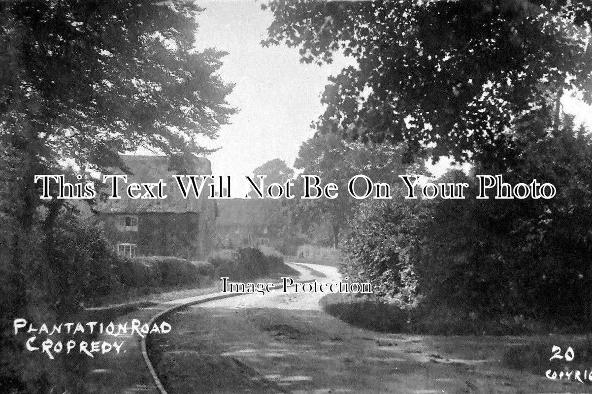 OX 419 - Plantation Road, Cropredy, Oxfordshire c1920