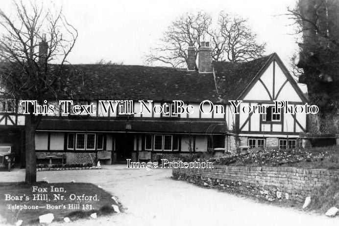 OX 424 - The Fox Inn, Boars Hill, Oxfordshire