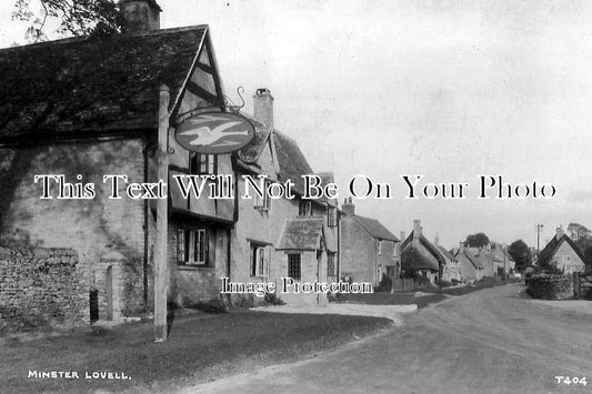 OX 461 - Old Swan & Minster Mill Inn, Minster Lovell, Oxfordshire
