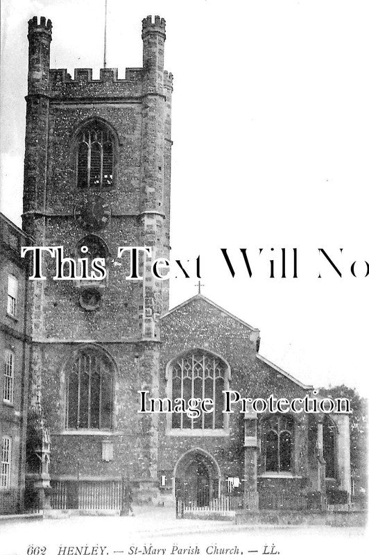OX 558 - St Mary Parish Church, Henley On Thames, Oxfordshire