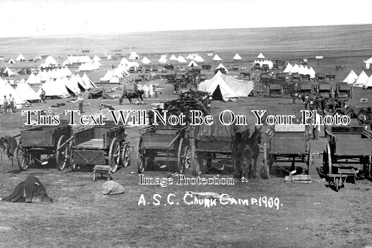 OX 566 - Churn A.S.C. Army Camp, Blewbury, Oxfordshire