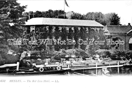 OX 674 - The Red Lion Hotel, Henley, Oxfordshire