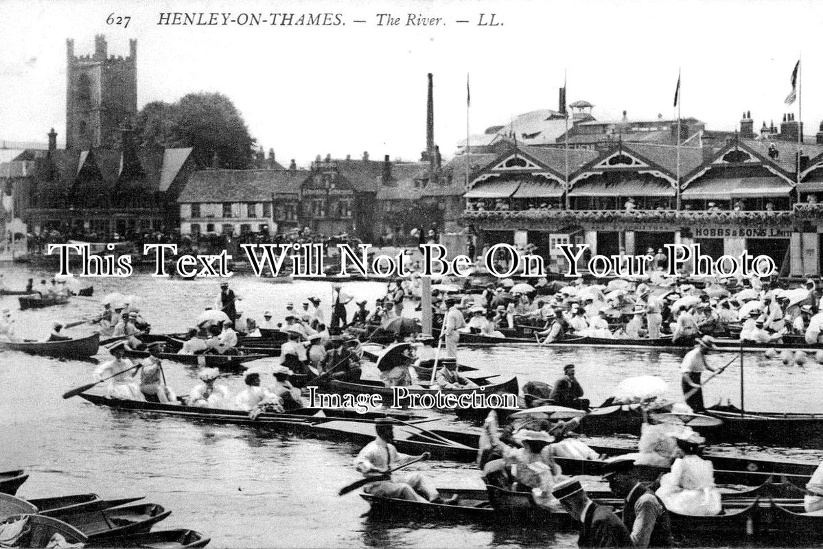 OX 699 - The River, Henley On Thames, Oxfordshire