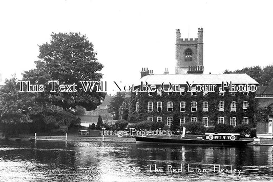 OX 708 - The Red Lion Hotel, Henley On Thames, Oxfordshire c1911