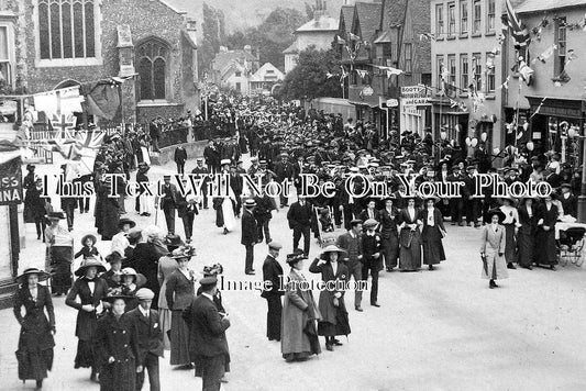 OX 73 - Henley On Thames, Coronation Celebrations, Oxfordshire c1911