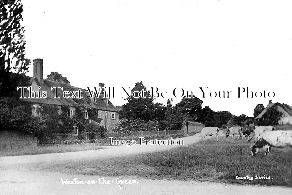 OX 743 - Weston On The Green, Oxfordshire c1926
