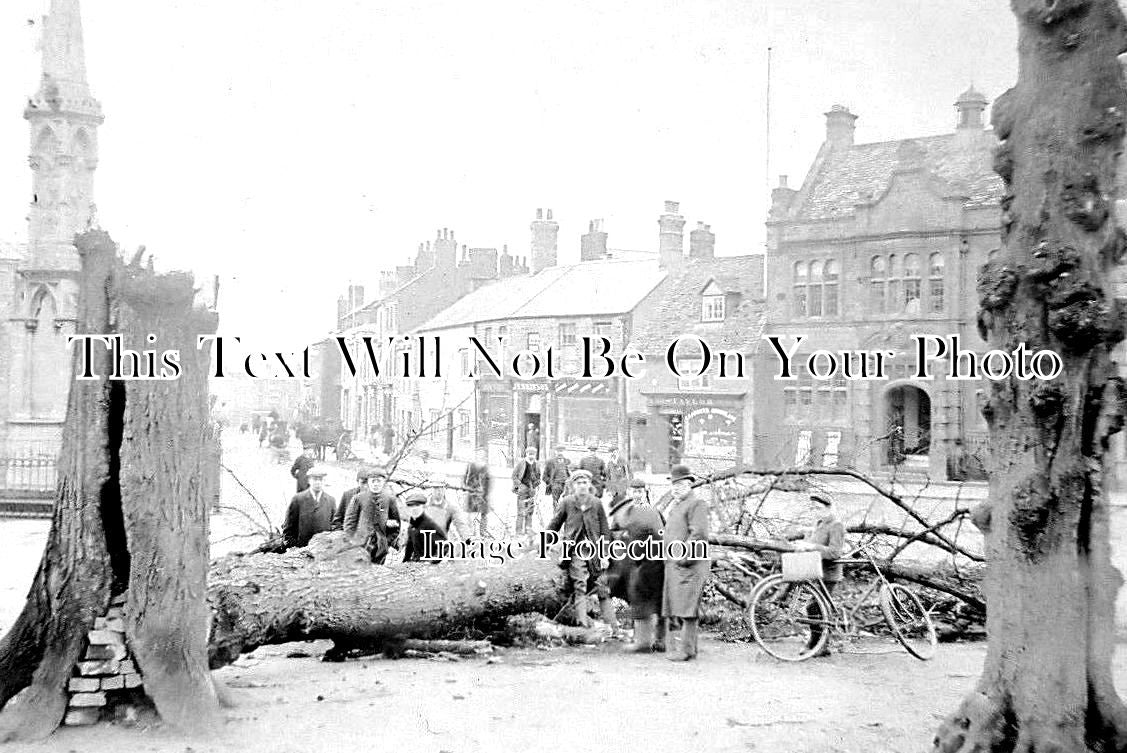 OX 748 - Banbury Tree Felling, Oxfordshire c1907