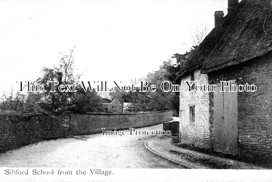 OX 753 - Sibford School From The Village, Banbury, Oxfordshire