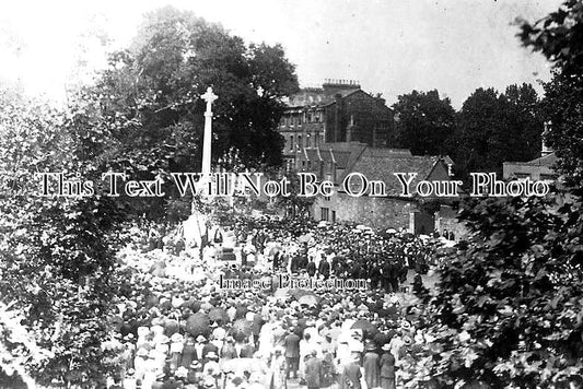 OX 792 - Unveiling Of St Giles War Memorial, Oxford, Oxfordshire 1921