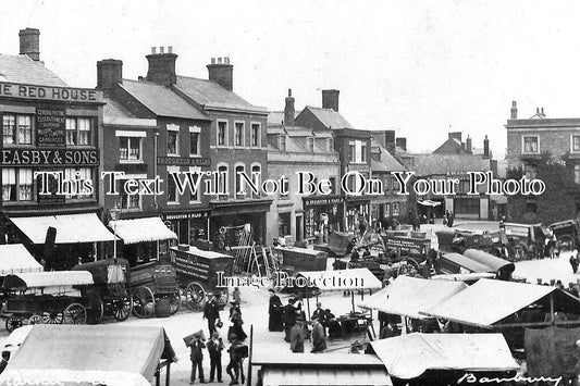 OX 839 - Banbury Market, Oxfordshire c1910