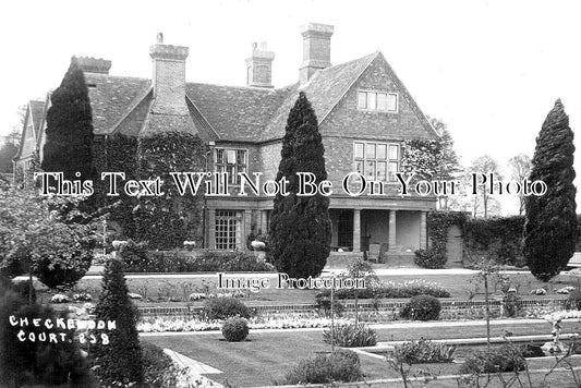 OX 853 - Checkendon Court, Oxfordshire