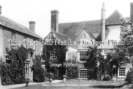 OX 869 - Girls Grammar School, Thame, Oxfordshire