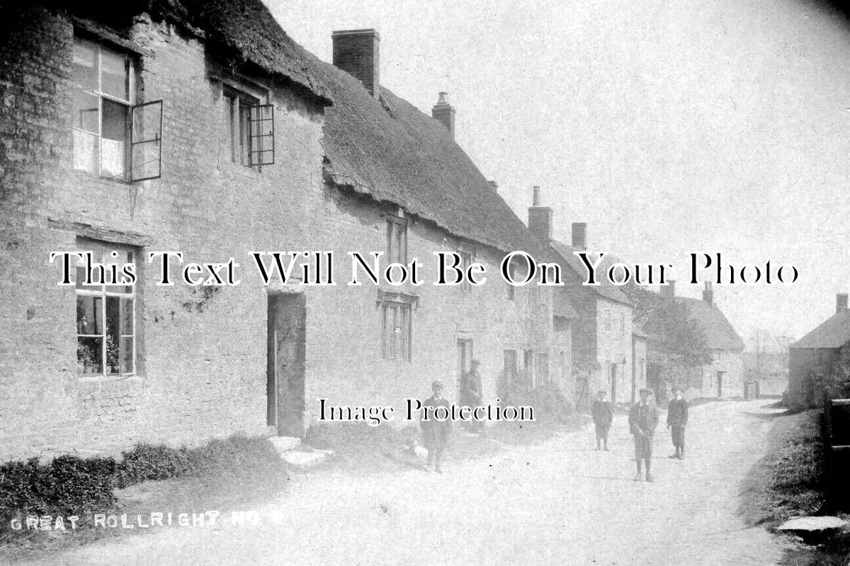 OX 871 - Great Rollright, Oxfordshire c1906