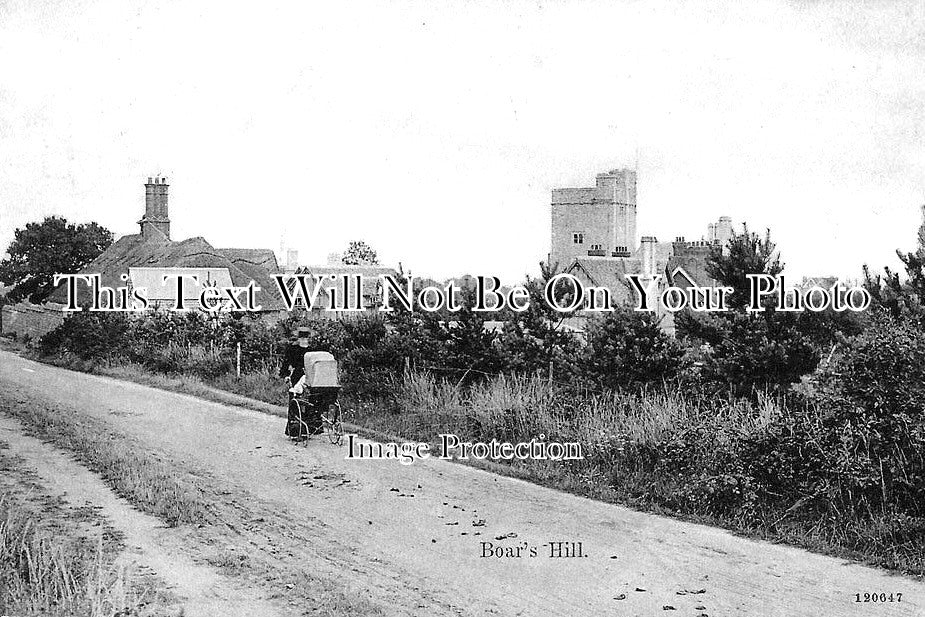 OX 885 - Boars Hill, Oxfordshire c1907