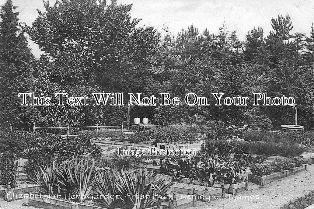 OX 89 - Elizabethan Herb Garden, Friar Park, Henley On Thames, Oxfords ...