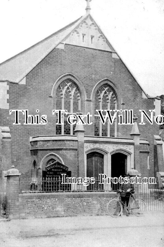 OX 933 - Wesleyan Church, Childrey, Oxfordshire c1906