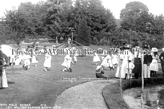 OX 938 - Great Milton Flower Show, Oxfordshire 1908