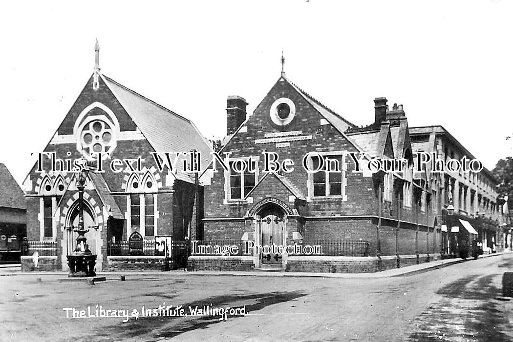 OX 968 - Wallingford Library & Institute, Oxfordshire c1910