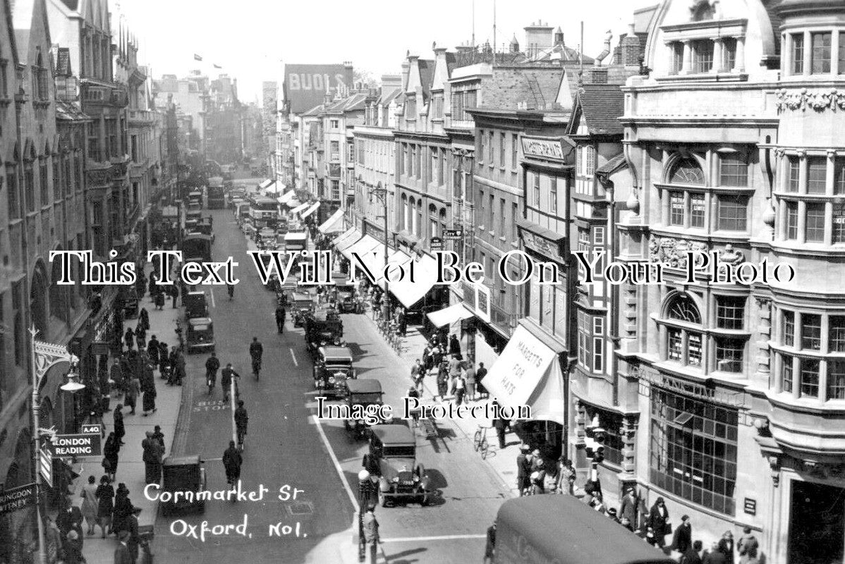 OX 986 - Cornmarket Street, Oxford, Oxfordshire