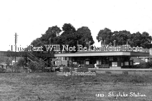 OX 991 - Shiplake Railway Station, Oxfordshire c1913