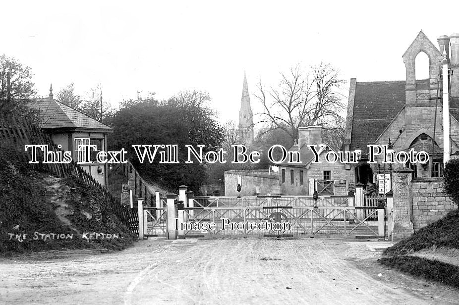 RU 110 - The Station, Ketton, Rutland c1930