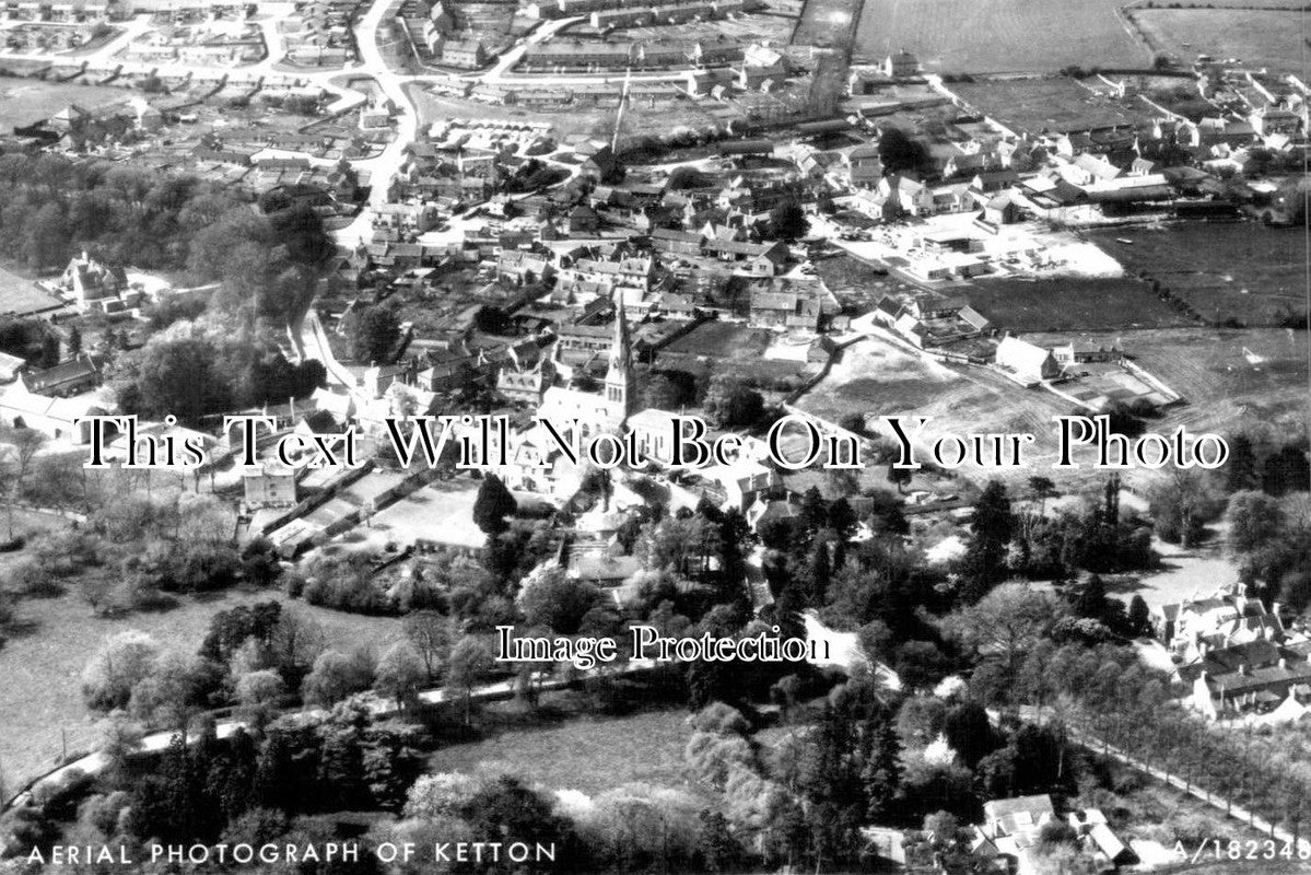 RU 15 - Aerial View Of Ketton, Rutland – JB Archive