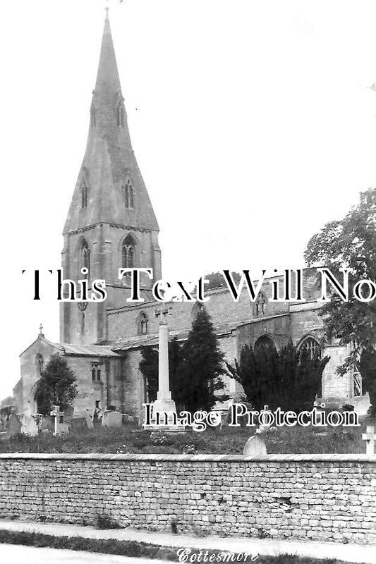 RU 171 - St Nicholas Church, Cottesmore, Rutland c1929