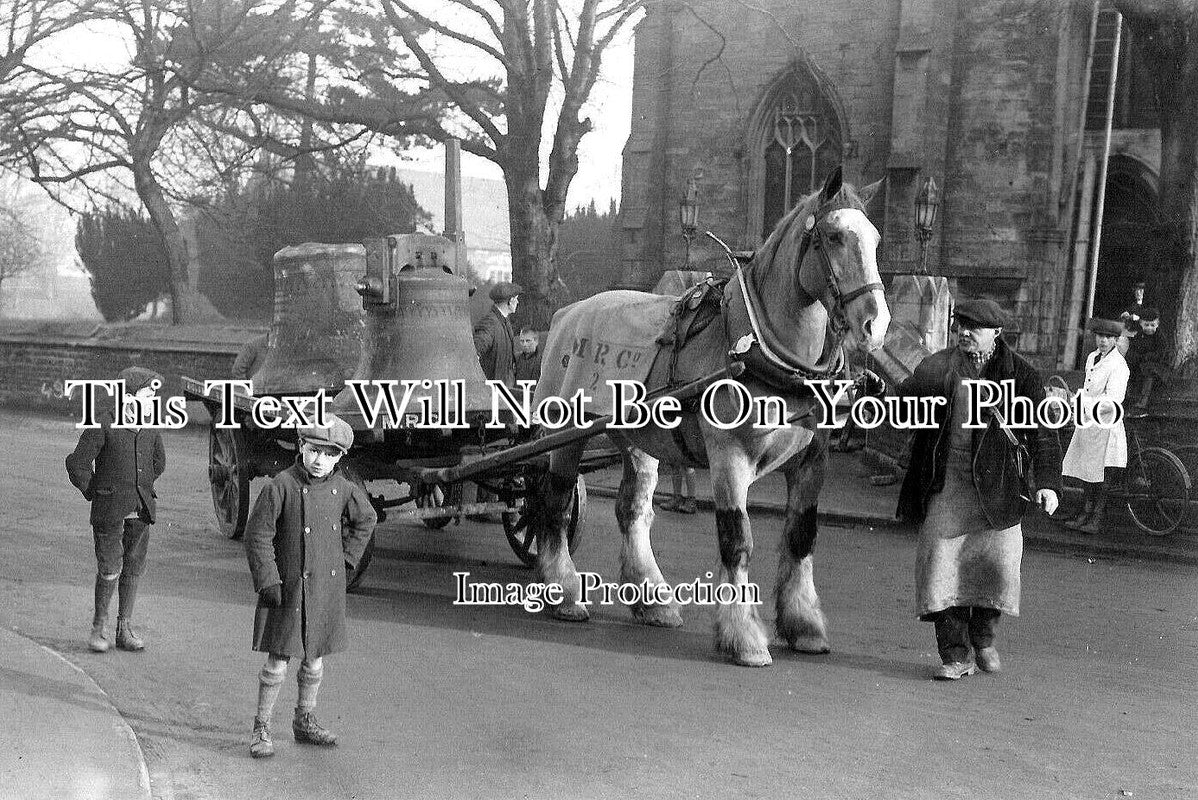RU 189 - Midland Railway Company, Oakham Church Bells, Rutland c1920