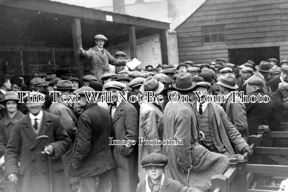 RU 22 - Oakham Cattle Market, Rutland c1920