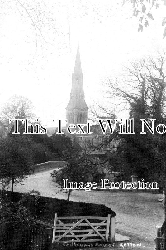 RU 229 - Church & Bridge, Ketton, Rutland