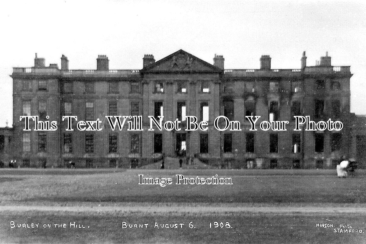 RU 287 - Burley On The Hill Fire, Rutland 1908 – JB Archive