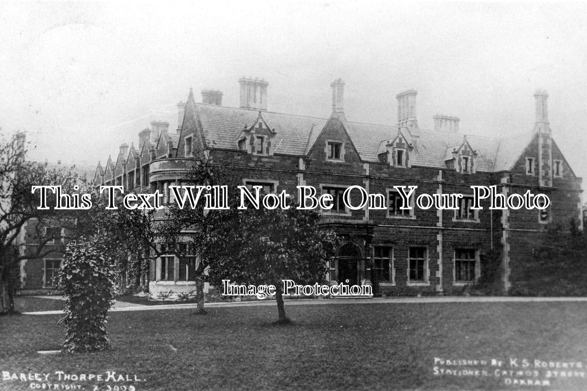 RU 45 - Barley Thorpe Hall, Rutland
