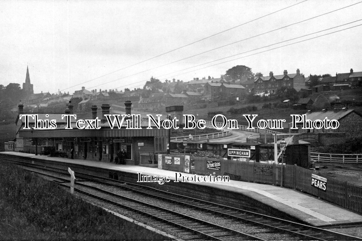 RU 72 - Uppingham Railway Station, Rutland c1915 – JB Archive