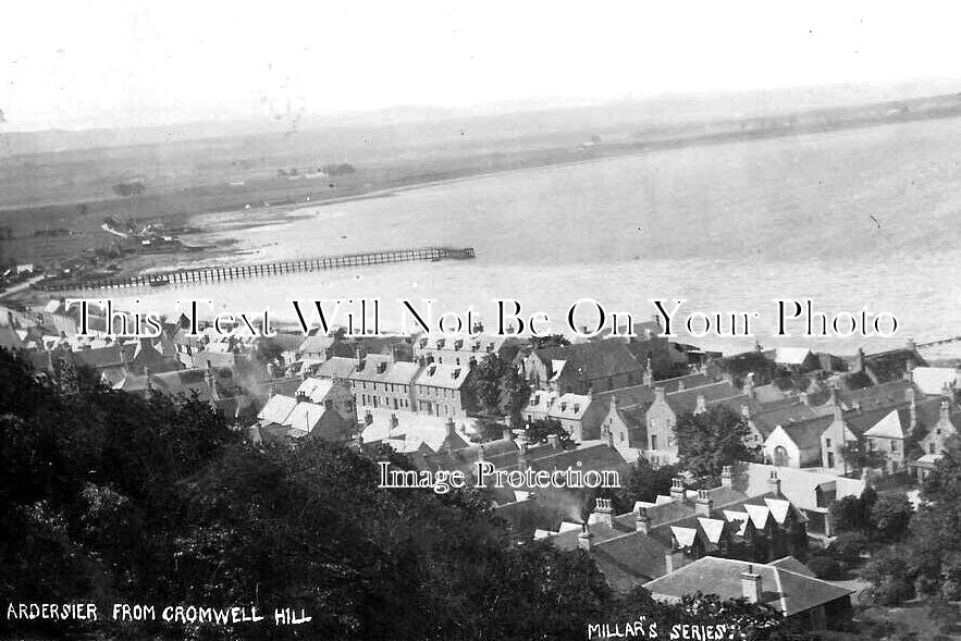 SC 1009 - Ardersier From Cromwell Hill, Scotland c1911