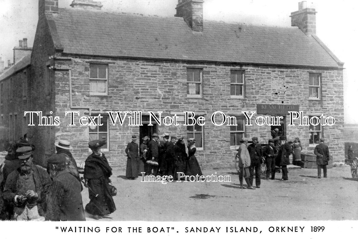 SC 1036 - Sanday Island, Orkey, Scotland 1899