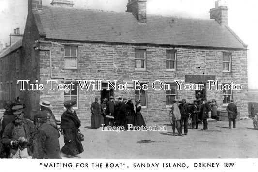 SC 1036 - Sanday Island, Orkey, Scotland 1899