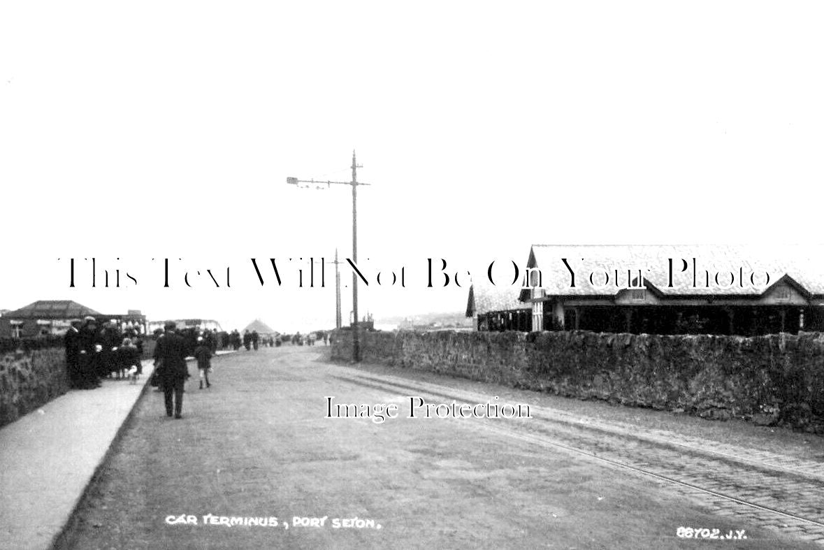 SC 1066 - Car Terminus, Port Seton, Scotland c1925