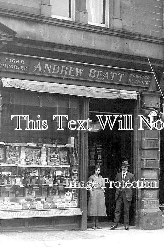 SC 1067 - Andrew Beatt Tobacco Shop, Arbroath, Scotland