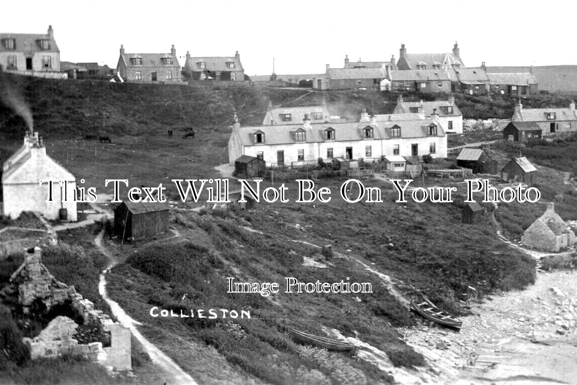 SC 1089 - Collieston, Peterhead, Aberdeenshire, Scotland c1930