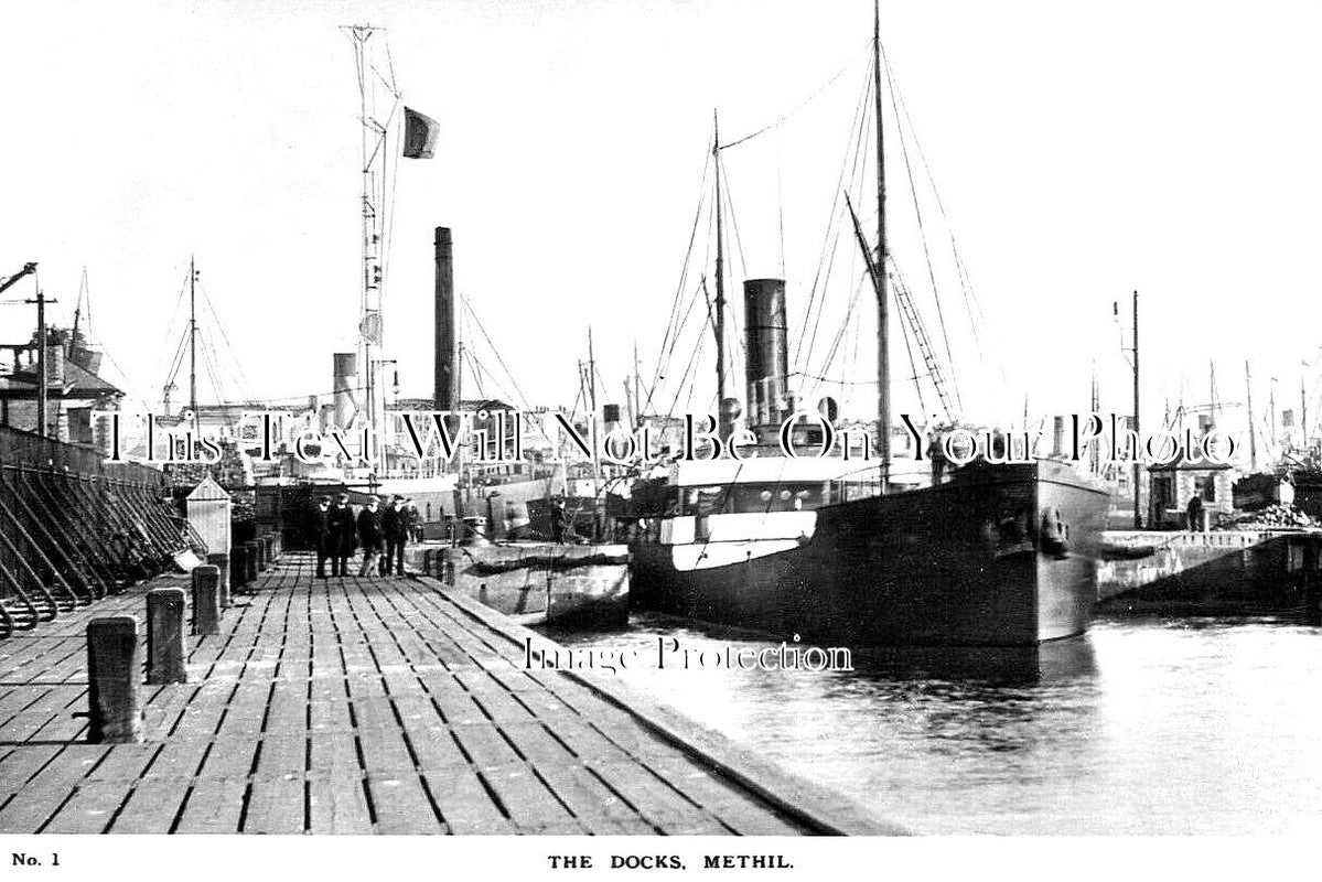 SC 1144 - The Docks, Methil, Scotland c1920