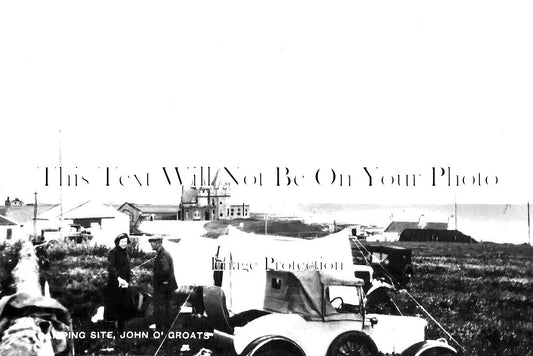 SC 1147 - The Camping Site, John O Groats, Scotland c1936