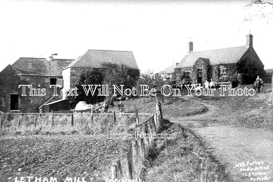SC 1150 - Letham Mill, Arbroath Forfar, Angus, Scotland c1920