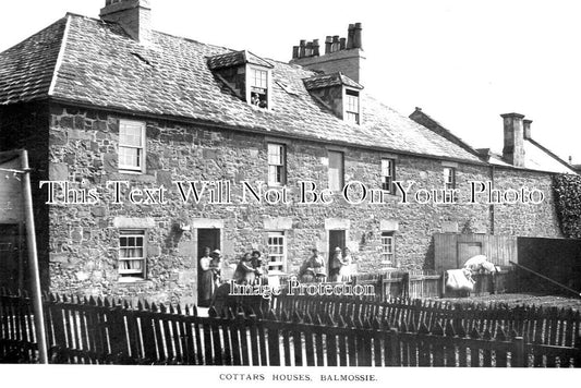 SC 1151 - Cottars Houses, Balmossie, Scotland c1910