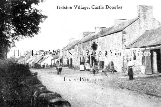 SC 1158 - Gelston Village, Castle Douglas, Scotland