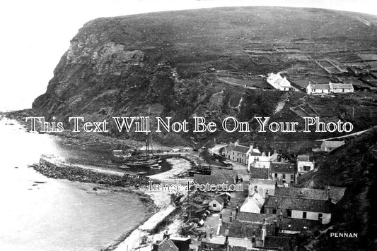 SC 1164 - Pennan Village, Fraserburgh, Aberdeenshire, Scotland c1923
