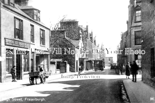 SC 1165 - High Street, Fraserburgh, Aberdeenshire, Scotland c1930